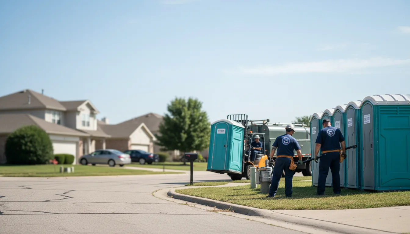 Porta Potty Rental in Huntley, IL near me
